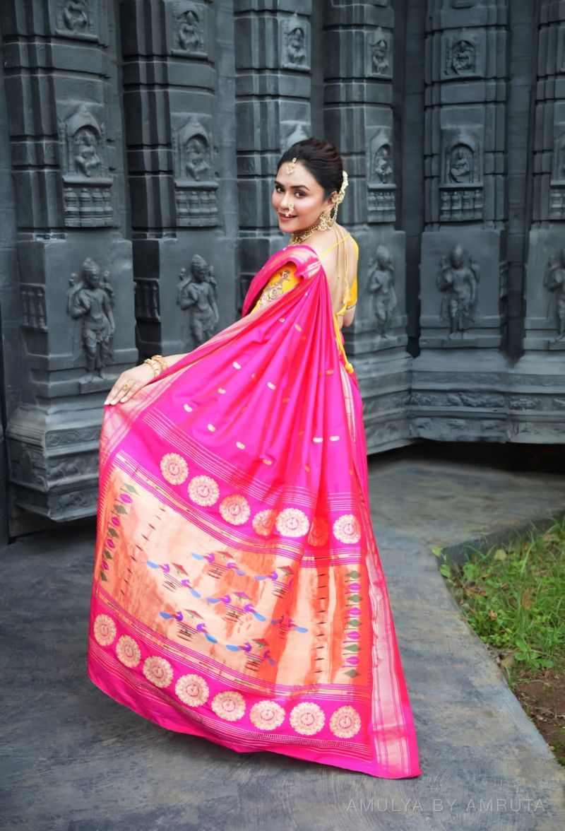  साडी नेसलेली — नेसलेली · ५. अमूल्य बाय अमृता यांनी निवडलेली.